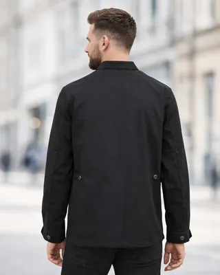 Brandit BDU Twill skjortjacka herr – svart