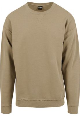Oversized sweatshirt open edge