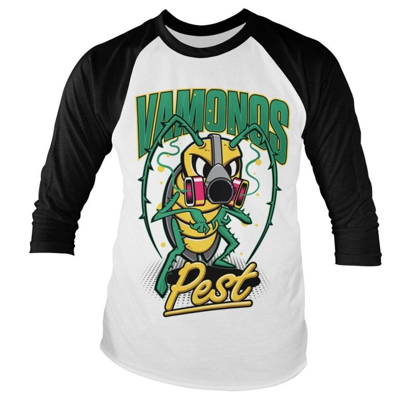 Breaking Bad - Vamanos Pest Bug Baseball Long Sleeve Tee