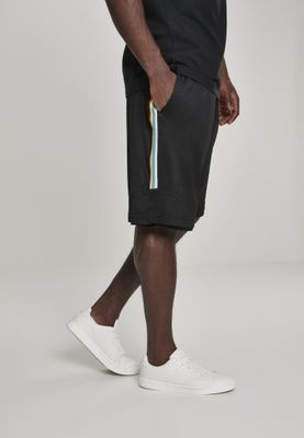Knälånga shorts med rand herr