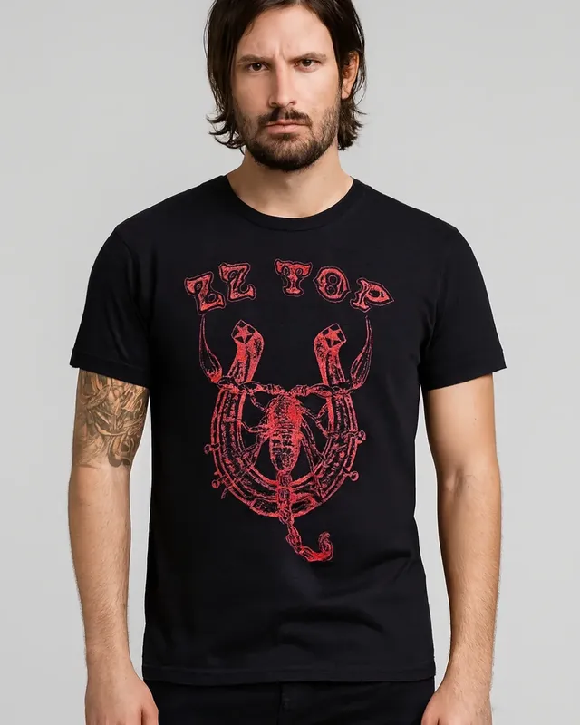 ZZ Top Scorpion T-shirt i svart