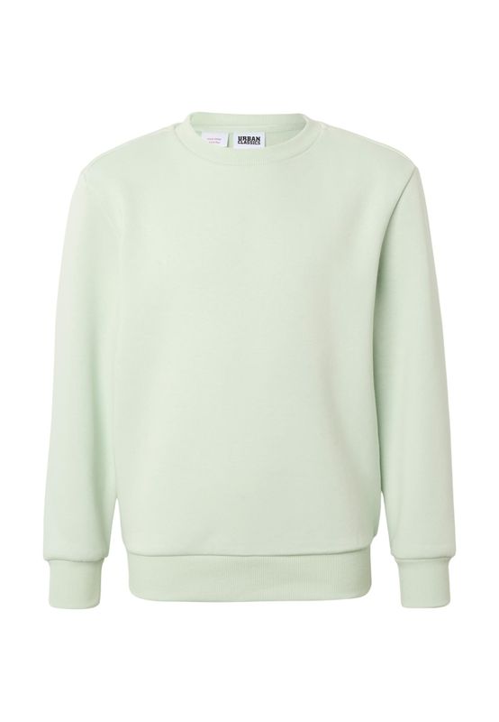 Tröja för barn med fluffy Crewneck – frostmint