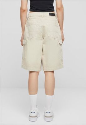Cargo bermuda shorts - women's
