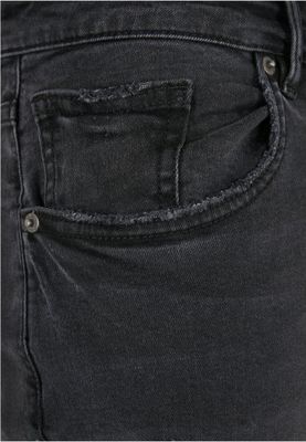 Distressed Strech Denim Pants