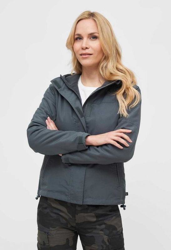 Lined windbreaker gray - Ladies