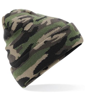 Camo Cuffed Beanie