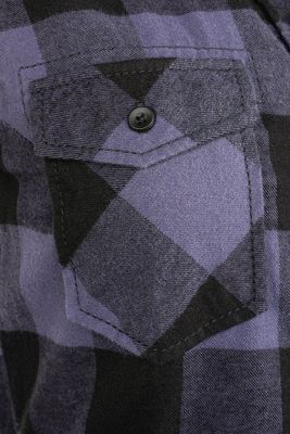 Sleeveless shirt dress flannel - ladies