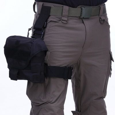 Leg bag pouch