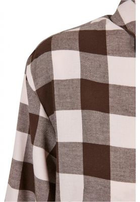 Oversize flannel dress - ladies