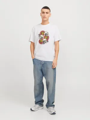J&J skulls T-shirt - herr