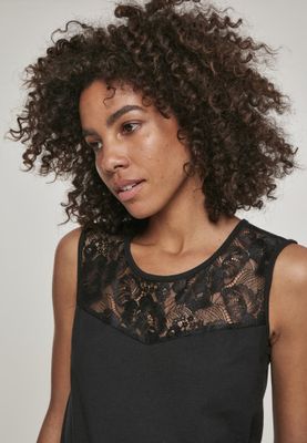 Jumpsuit with lace top ladies