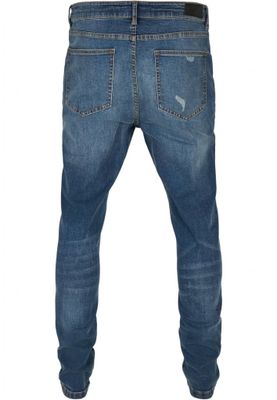 Heavy Destroyed Slim Fit Jeans