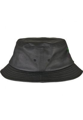 Imitation Leather Bucket Hat