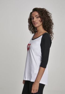 Raglan-t-shirt med pistolprint