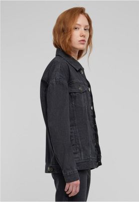 90s oversized denim jacket - women's