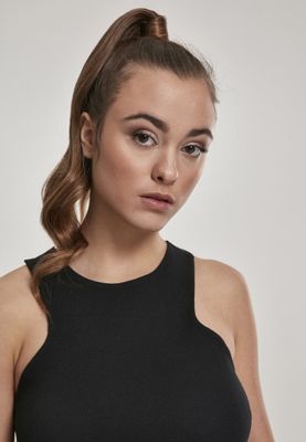 Short top with high neck