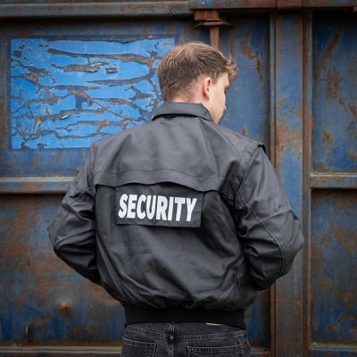 SECURITY jacket with liner and zip-off sleeves