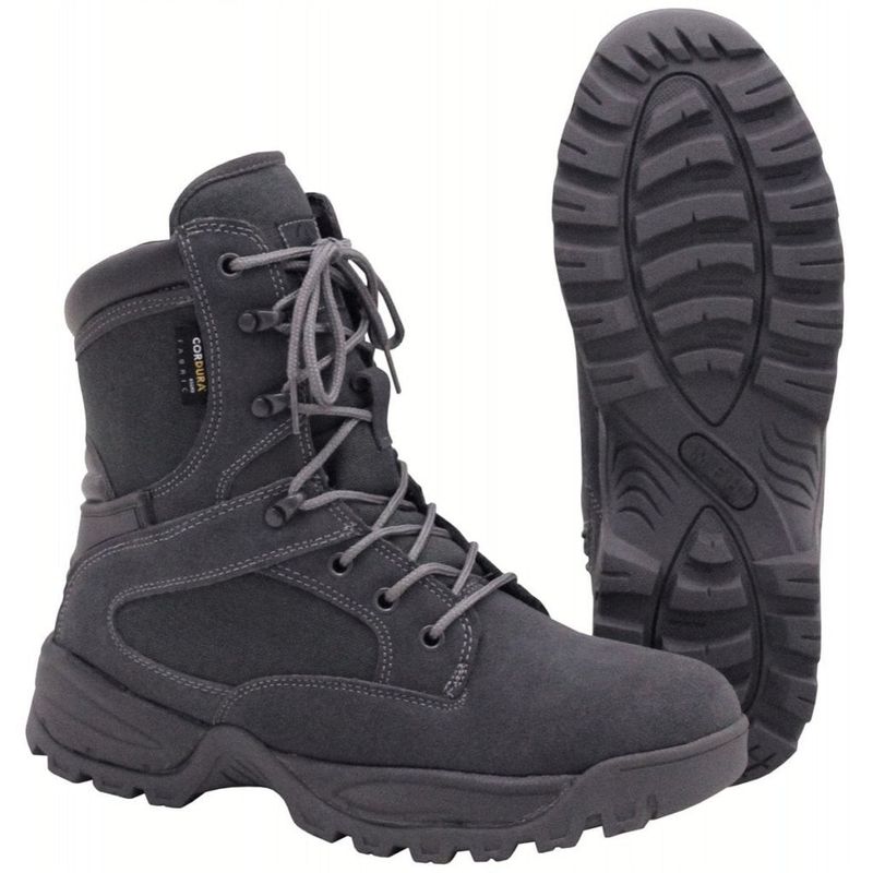 High leather and cordura boot "Mission"