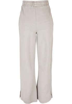 adies Heavy Terry Garment Dye Slit Pants