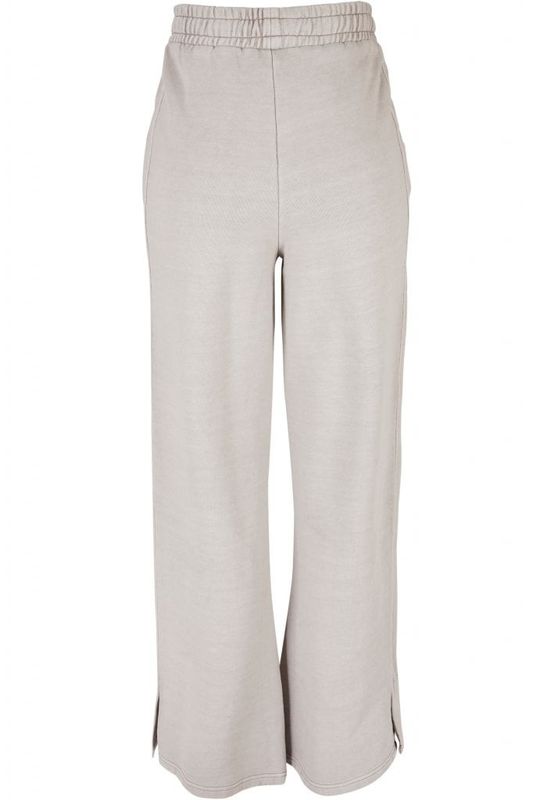 adies Heavy Terry Garment Dye Slit Pants