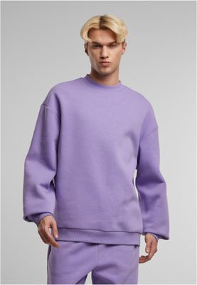 Sweat-shirt för herr med fluffy – electriclilac oversize