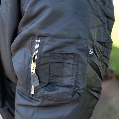 MA-1 bomber jacket lined