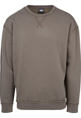 Oversized sweatshirt open edge