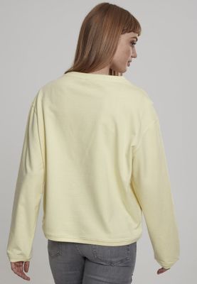 Sweatshirt with long bodice