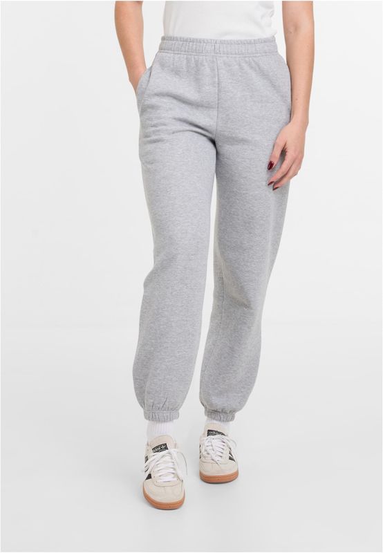 Ladies Basic Essential Sweatpants för dam – heathergrey