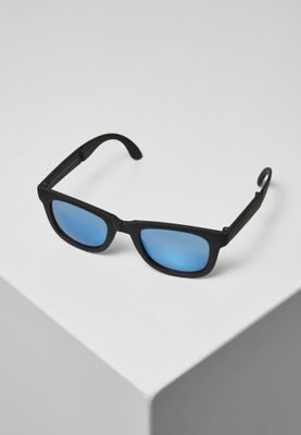 Foldable sunglasses with case
