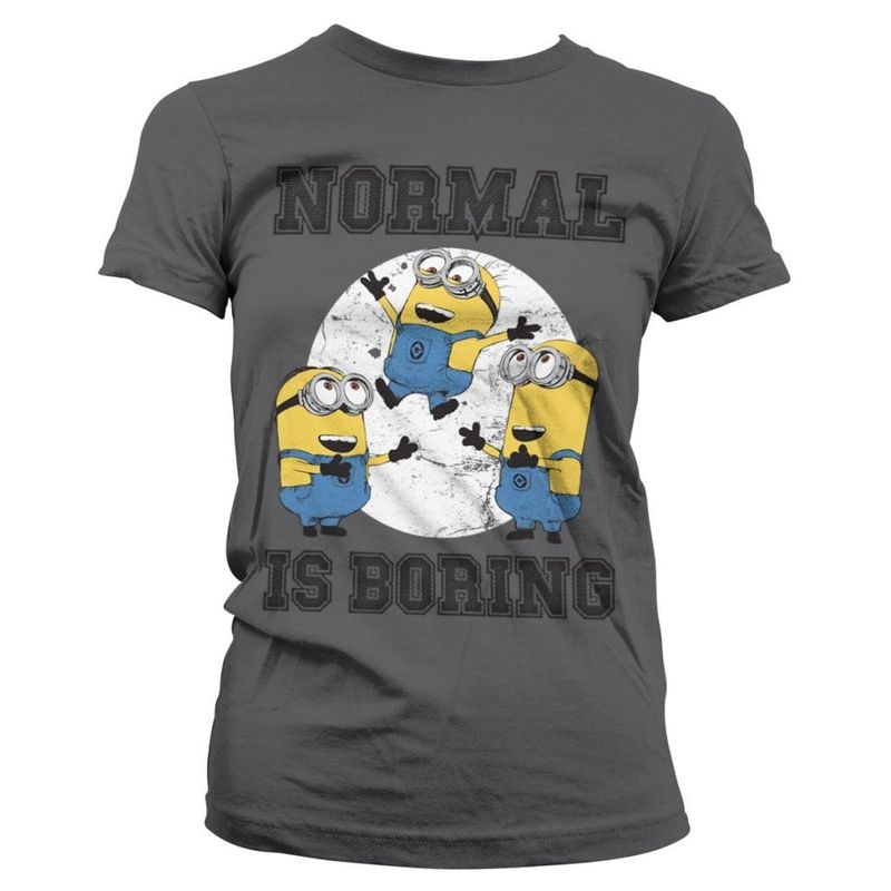 Minions - Normal Life Is Boring girly T-shirt
