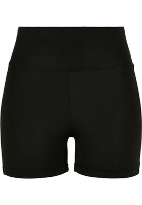 Ladies Recycled High Waist Cycle Hot Pants