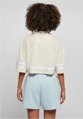 Ladies Starter Cropped Mesh Jersey