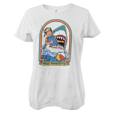 Stay Positive Girly Tee