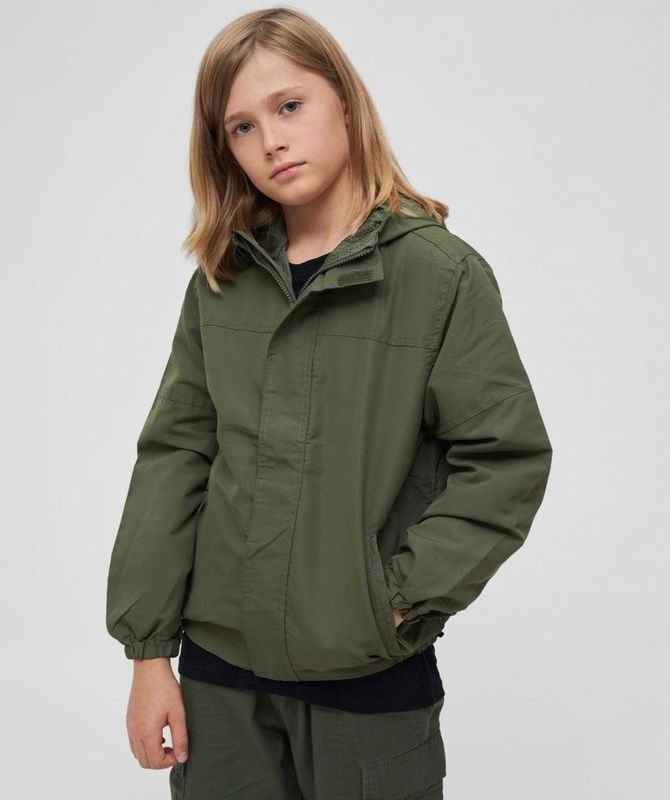 Windbreaker unlined olive - Kids