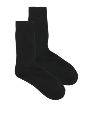 Svarta kostymstrumpor herr - 2-pack