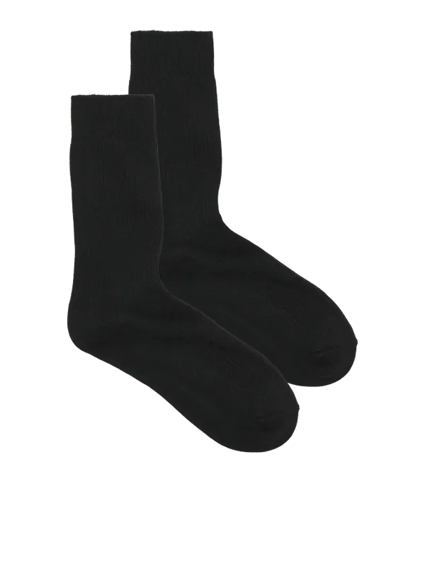 Svarta kostymstrumpor herr - 2-pack