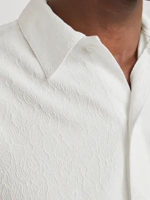 Tidlös Jacquard Skjorta - herr