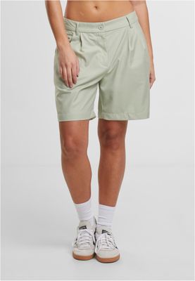 Ladies Pleated Bermuda Shorts