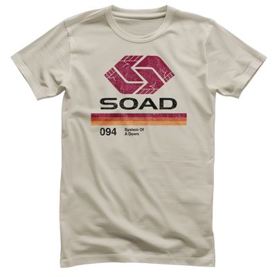 System of a Down Imaginary Eight Track T-shirt herr i khaki