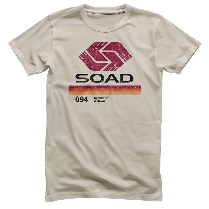 System of a Down Imaginary Eight Track T-shirt herr i khaki
