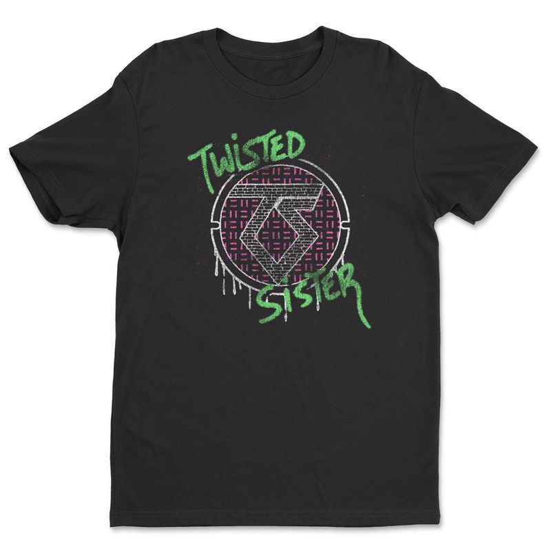 Twisted Sister Bone Splash T-shirt i svart