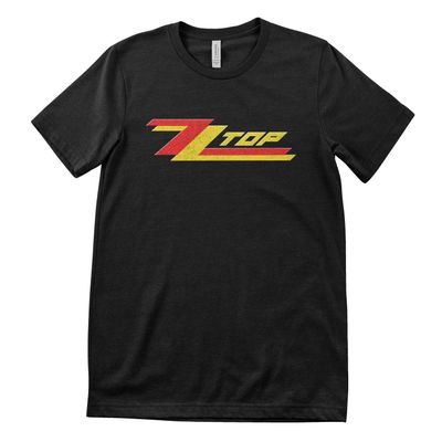 ZZ Top Misprint Logotype T-shirt i svart