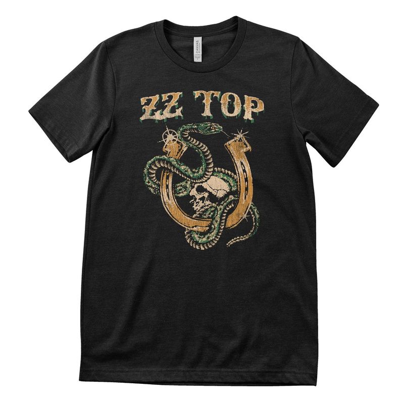 ZZ Top Rattlesnake T-shirt herr i svart
