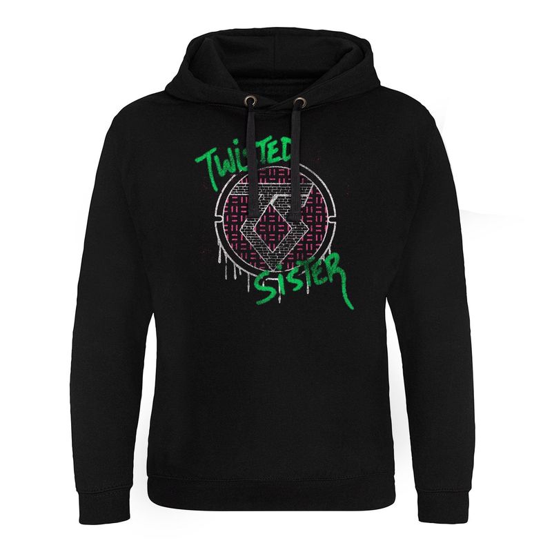 Twisted Sister Bone Splash Epic Huvtröja i svart