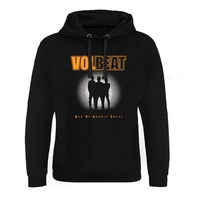 Volbeat God of Angel Trust Blur Photo Huvtröja herr i svart