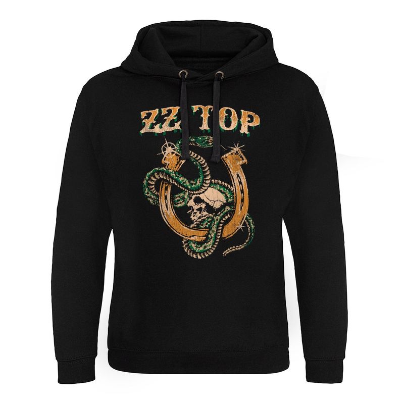 ZZ Top Rattlesnake Epic Huvtröja i svart