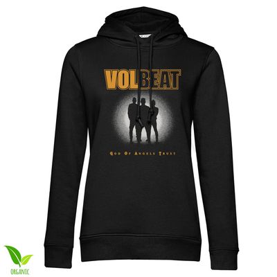 Volbeat God of Angel Trust Blur Photo Huvtröja dam i svart