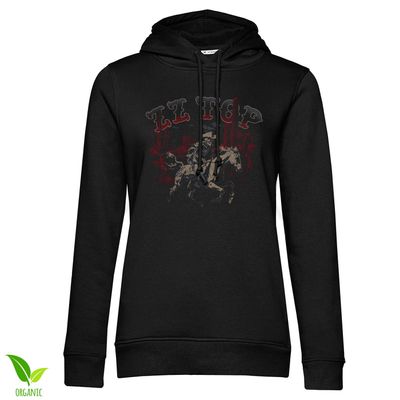 ZZ Top Skeleton Cowboy Girly Huvtröja dam i svart