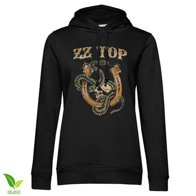 ZZ Top Rattlesnake Girly Huvtröja dam i svart